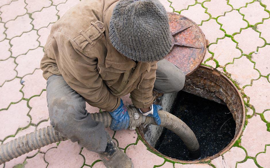 canalisation egout Trappes