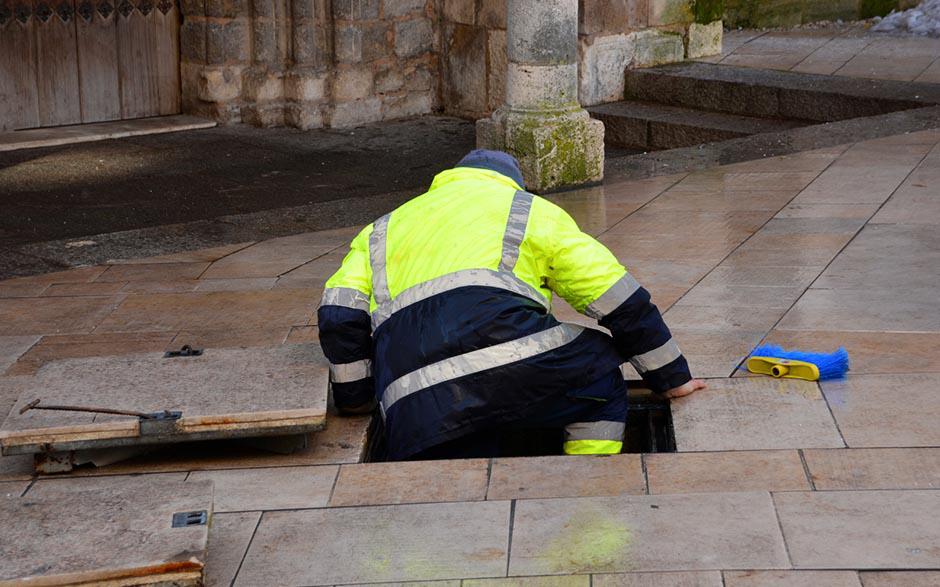 canalisation egout Brunoy